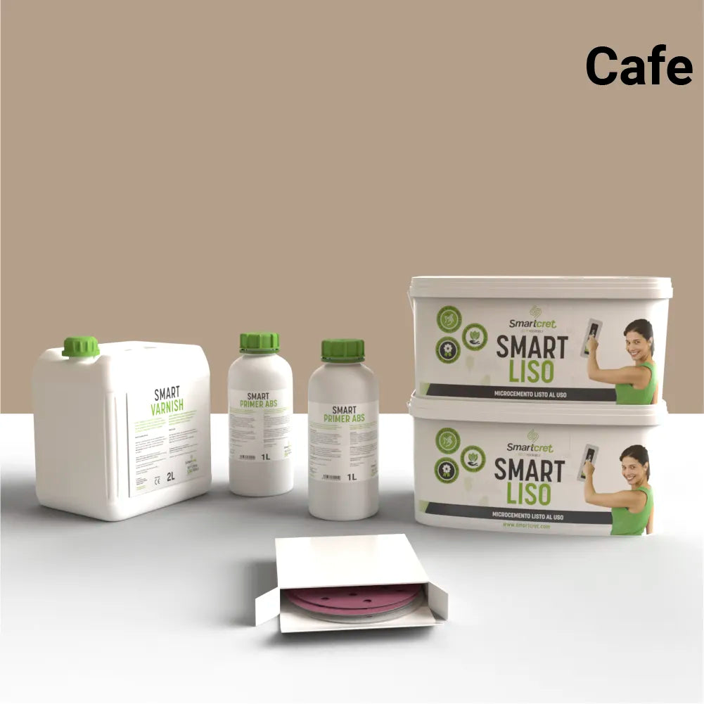 Kit de microcemento para chimenea
