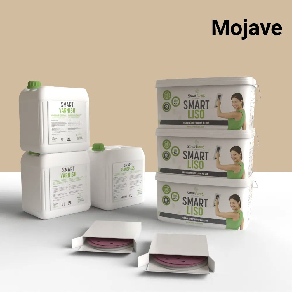 Kit de microcemento para chimenea