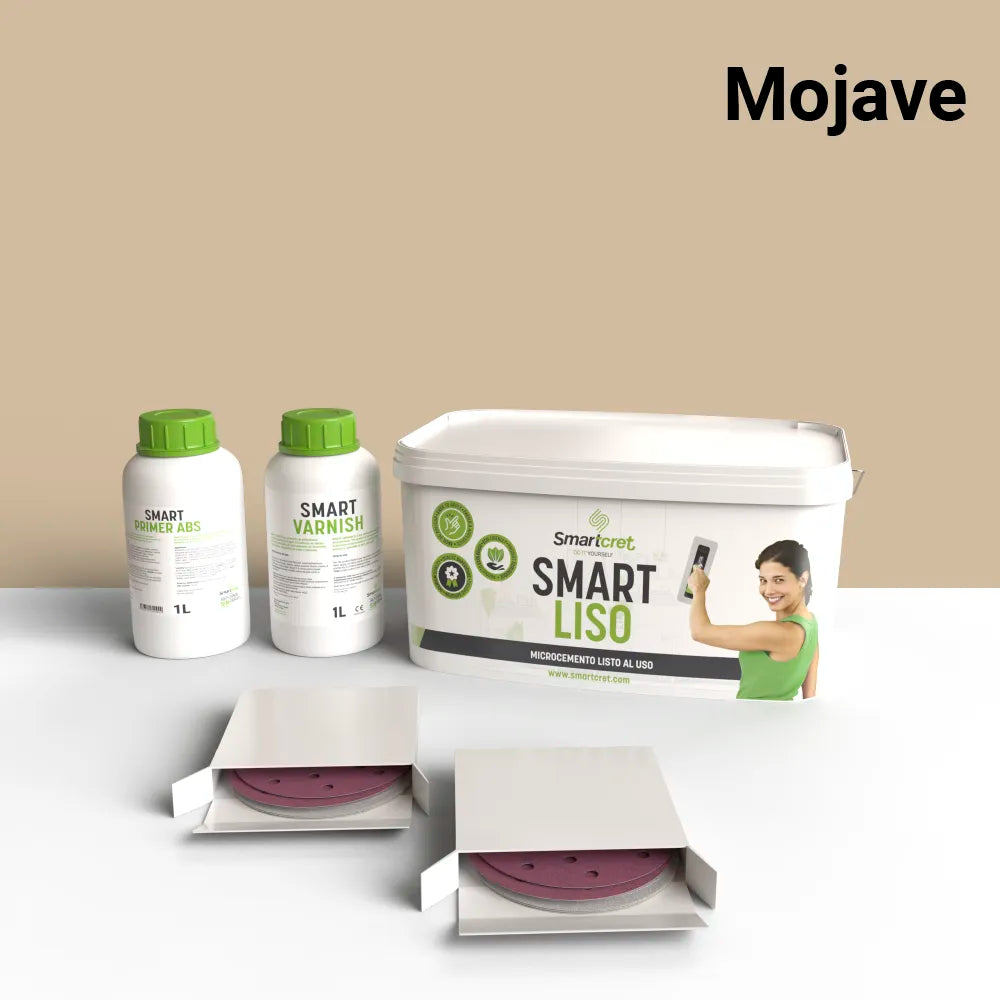 Kit de microcemento para chimenea