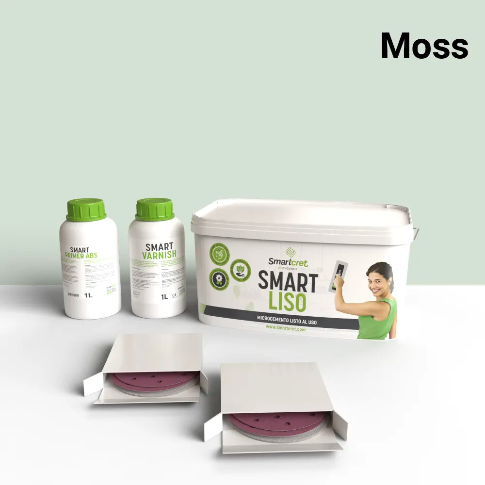 Kit de microcemento para chimenea