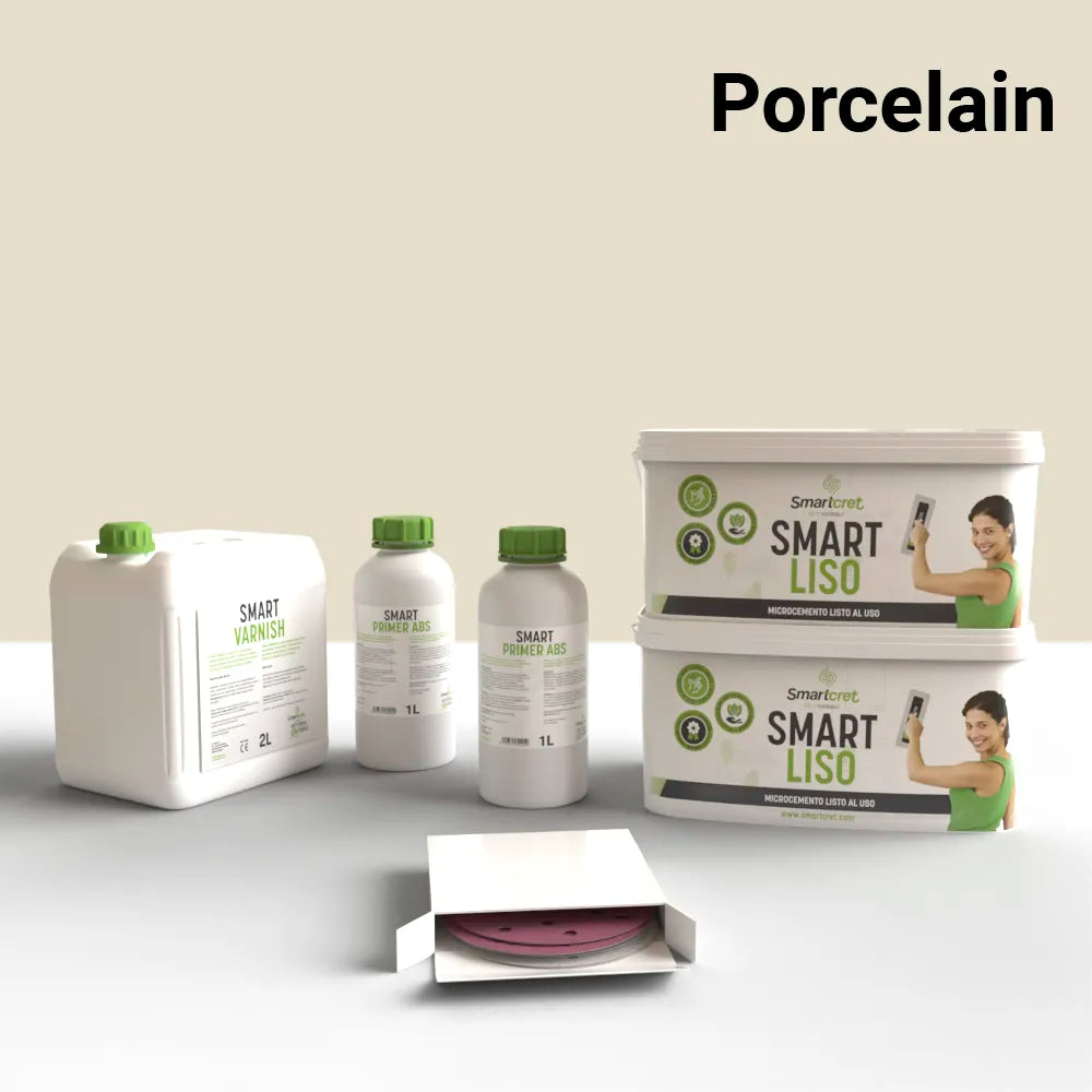 Kit de microcemento para chimenea