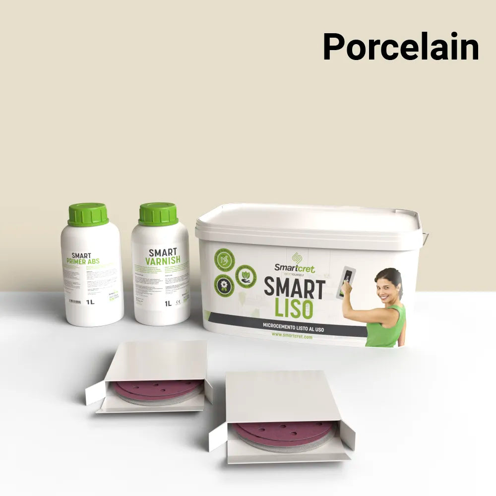 Kit de microcemento para chimenea