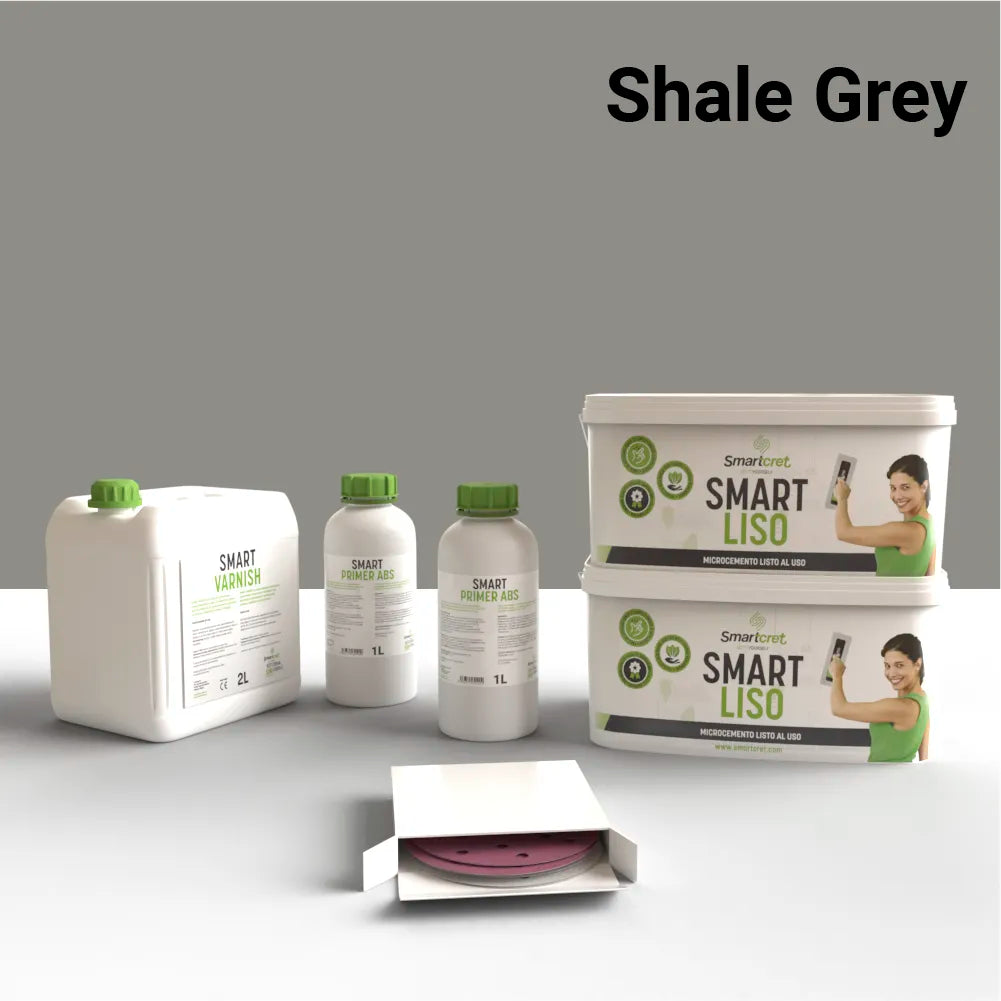 Kit de microcemento para chimenea