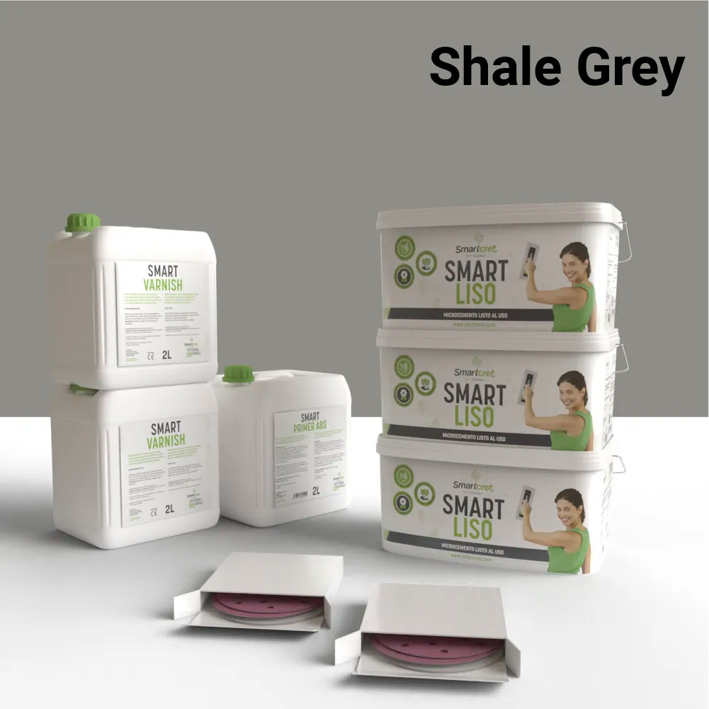 Kit de microcemento para chimenea