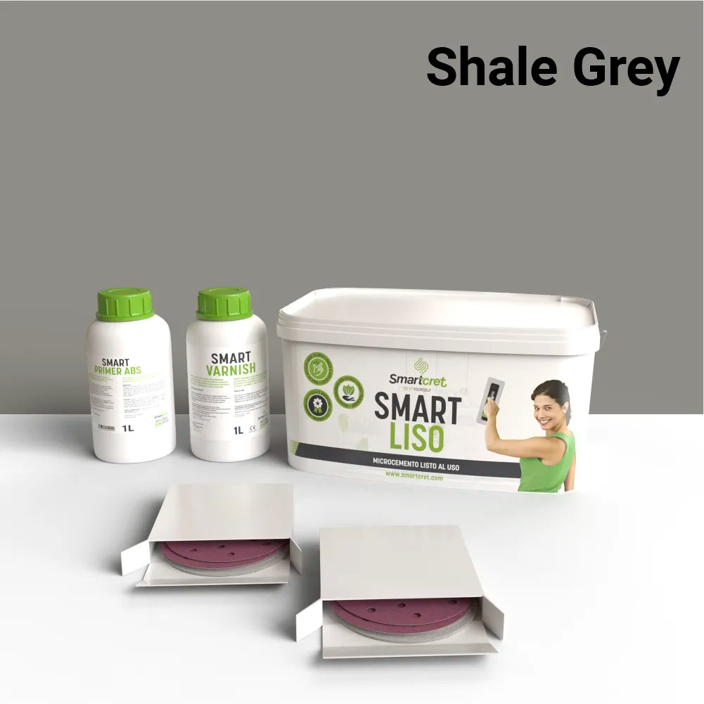 Kit de microcemento para chimenea
