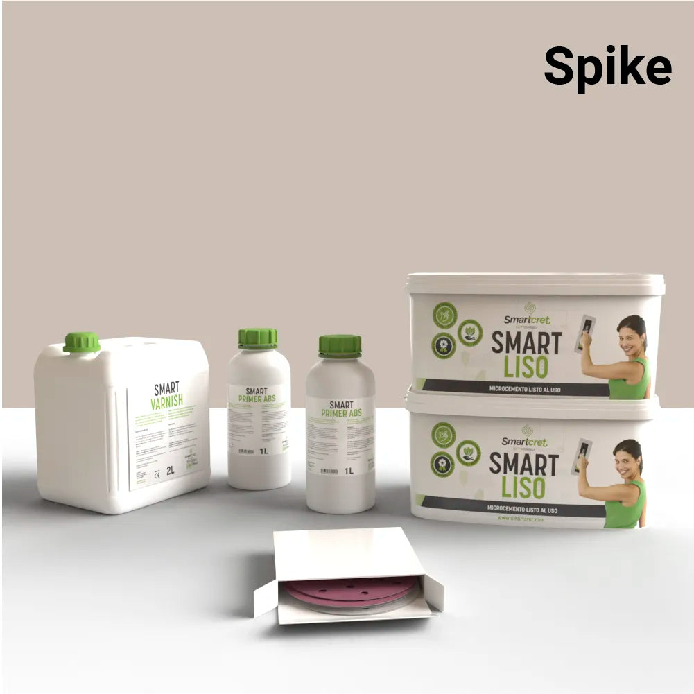 Kit de microcemento para chimenea