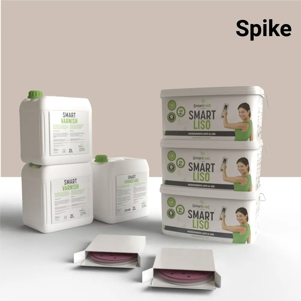 Kit de microcemento para chimenea