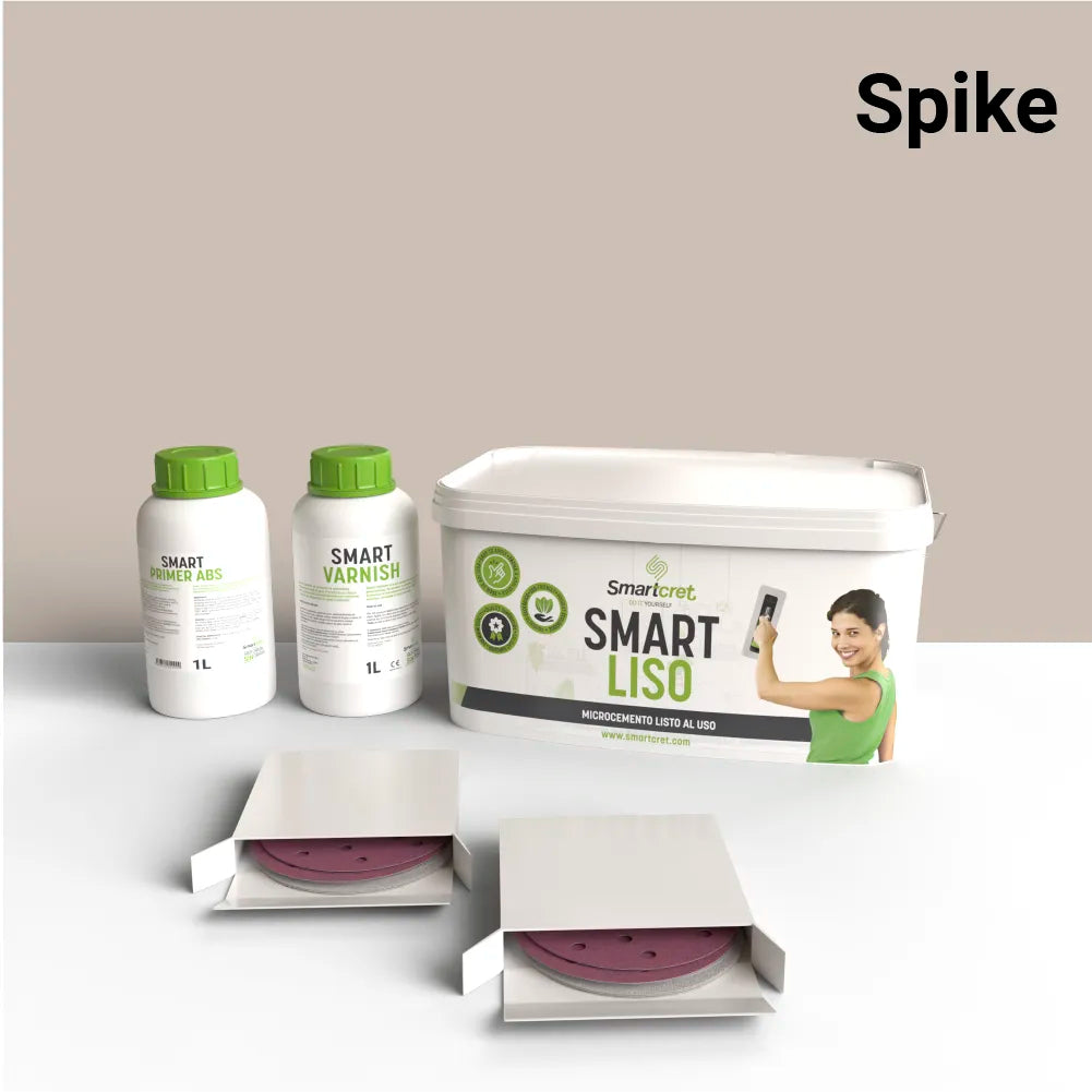 Kit de microcemento para chimenea