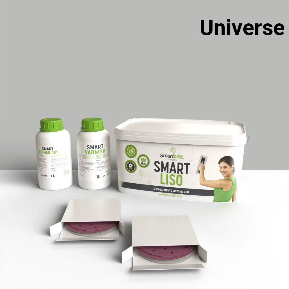 Kit de microcemento para chimenea