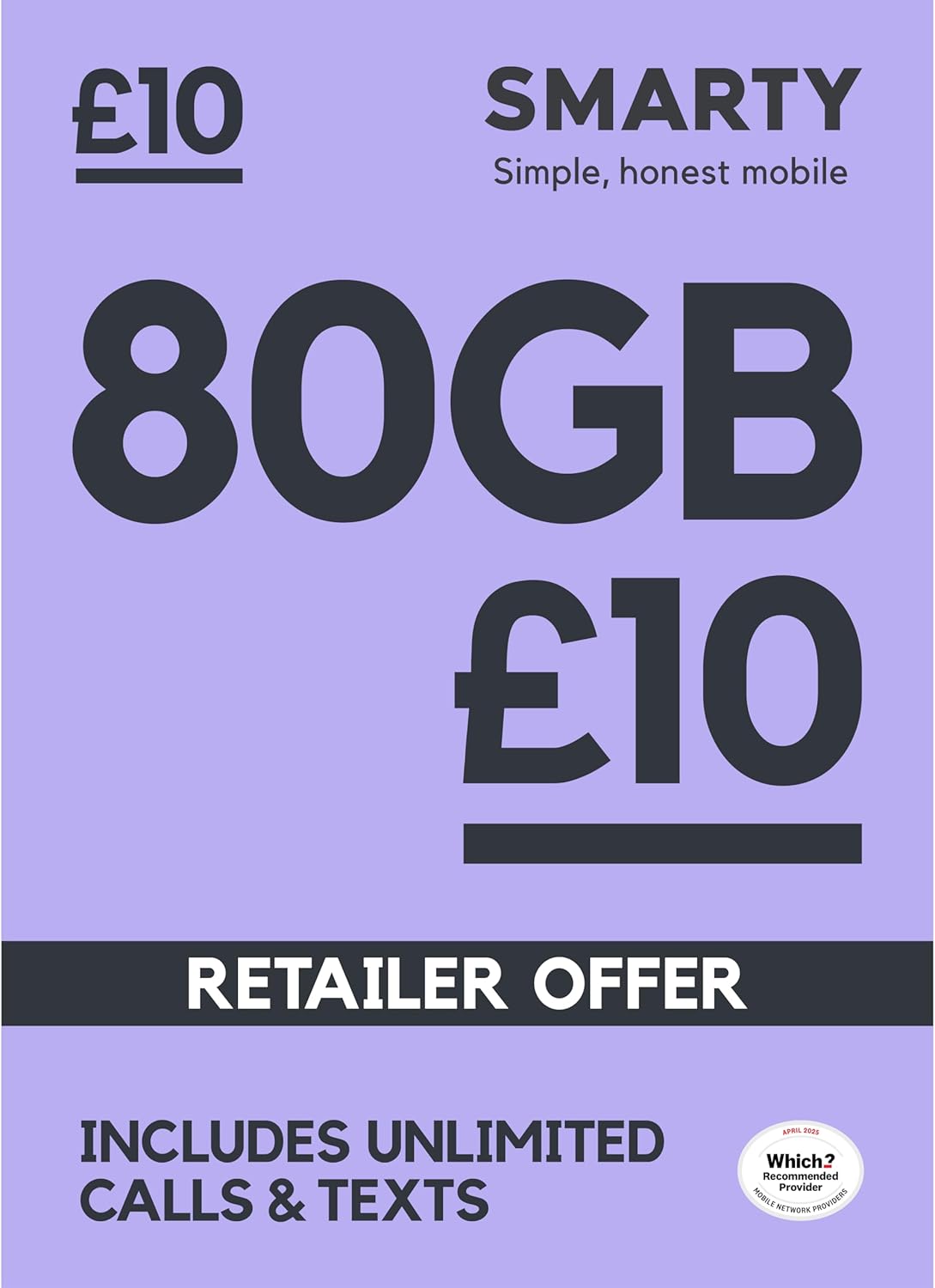 Smarty Pay As You Go Sim Card | TTfone.com