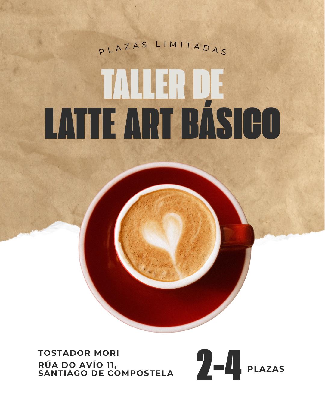 Taller de Latte art Básico - Nivel Básico - Sabado 05/09 15:00