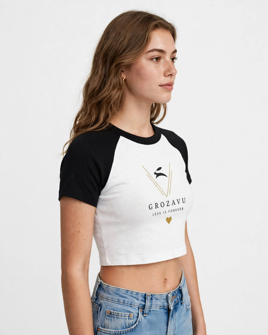 Micro Rib Raglan Baby Tee — 183 g/m²